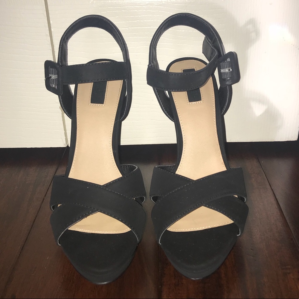 Forever 21 Black Heels